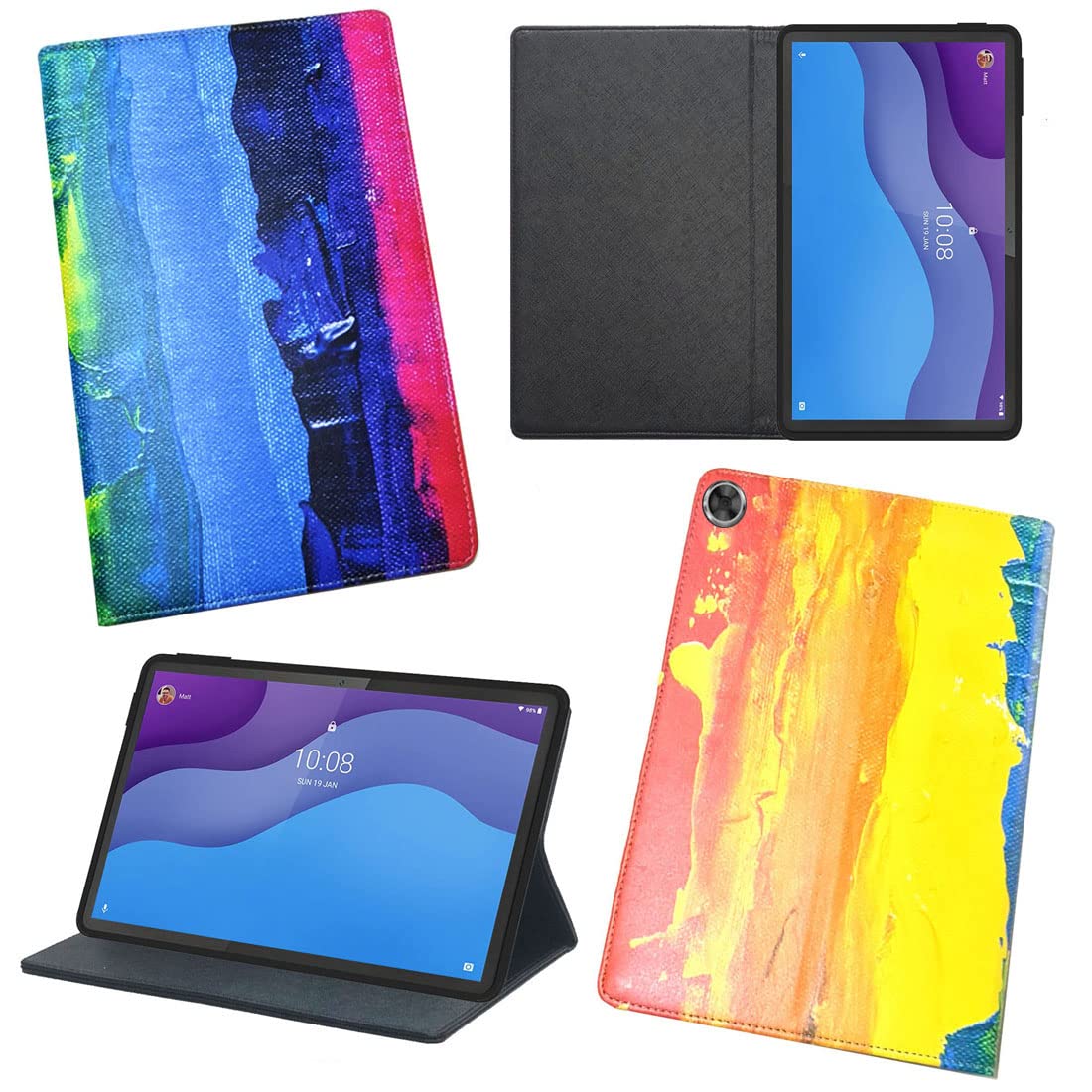 Zaoma Printed Flip Flap Case Cover Compatible for Lenovo Tab M10 HD 2nd Gen TB-X306X / TB-X306F Tablet - Multi Color 05 (B09YYL88NY) Amazon Price History, Amazon Price Tracker