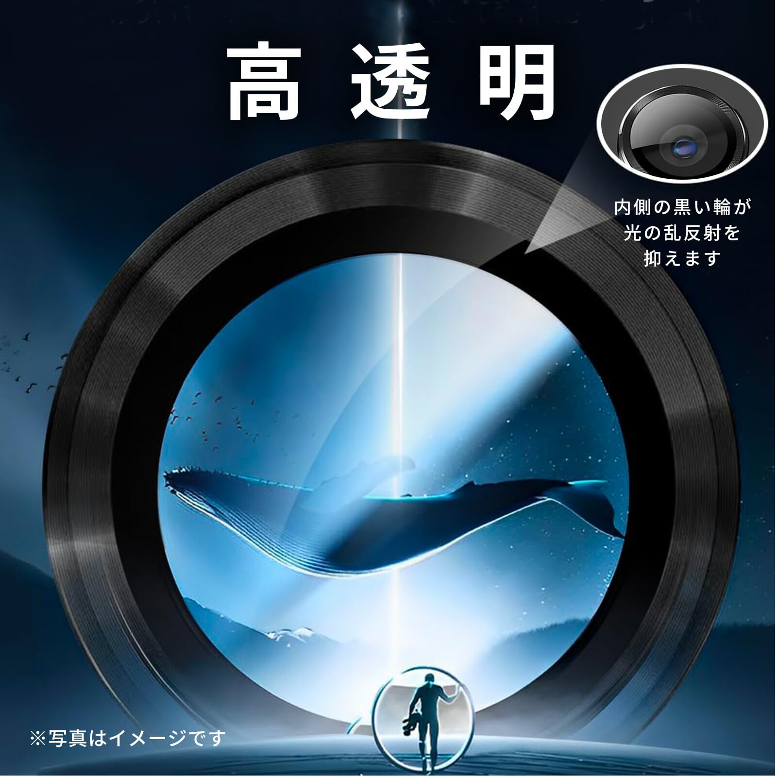 Amazon.co.jp: 【3枚×2セット】 Galaxy Z Fold6 対応 カメラ カバー