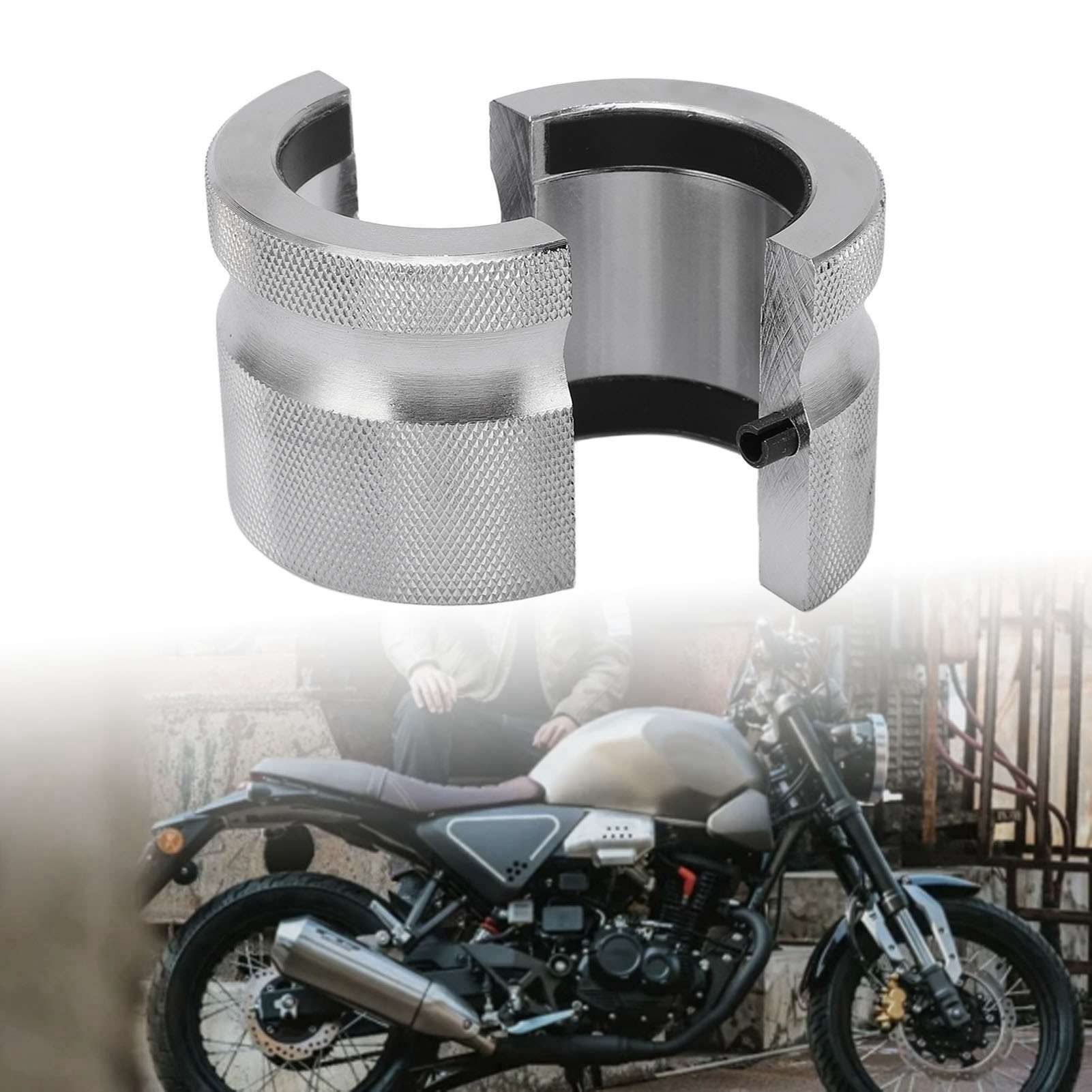 Outil de Pilote de Joint de Fourche de Moto, Métal, Réglable Universel, 35mm à 55mm, Installation de Joint de Fourche