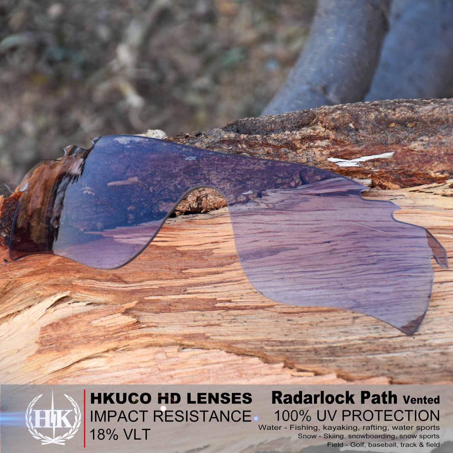 Rechange Lentille pour Oakley Radarlock Path Vented Lunettes de Soleil Polarisé