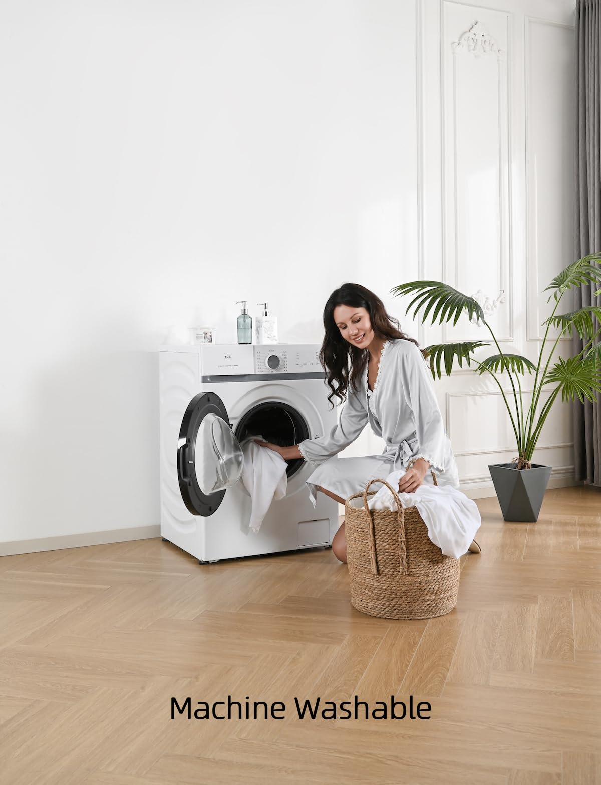 Sábana Bajera 135x190 Ajustable, para Cama 135, Bambú-Seda Vegana, 400 Hilos, Bolsillo 35 cm, Sábana Refrescante, Transpirable y Suave-Gris Claro