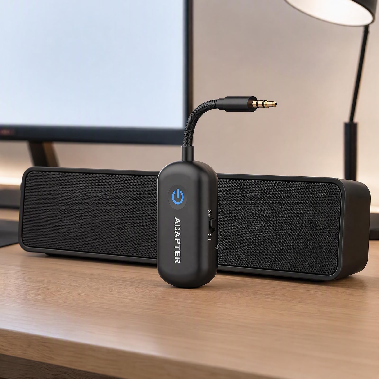 Bluetooth 6.0 Audio Adapter 2 in 1 TX RX AUX 3 5MM