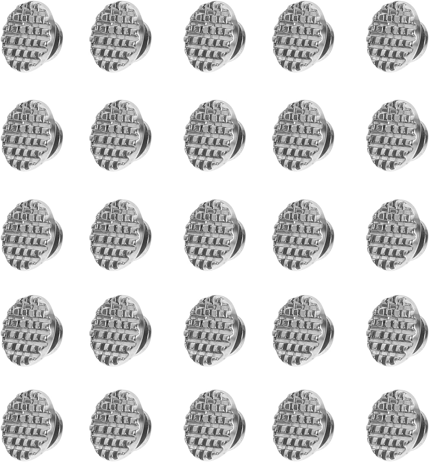Healifty 30pcs Dental Orthodontic Lingual Buttons Bondable Round Base