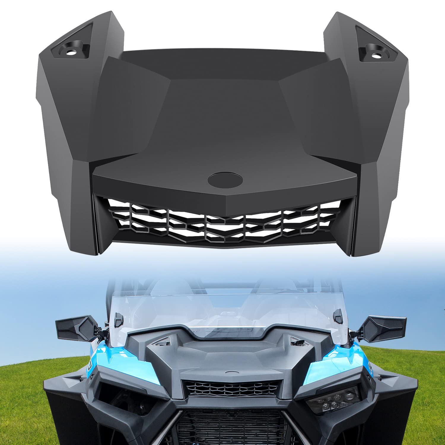 Turbo Hood Scoop Compatible with Polaris RZR XP 1000 / XP 4 1000 /Turbo S/Turbo 4 S 2019-2023 Accessories Air Intake Kit