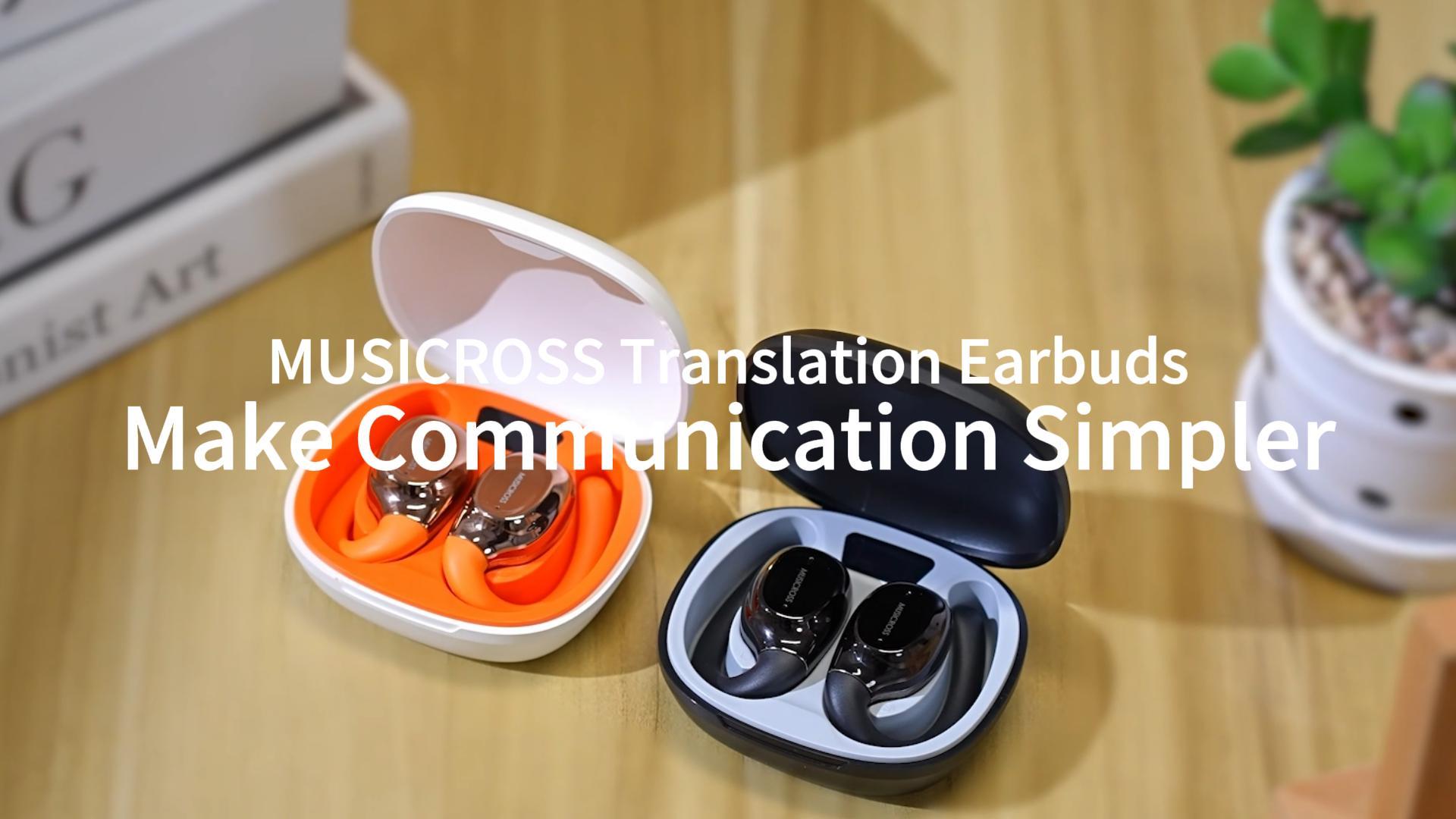 Amazon.com : MUSICROSS Ai Translation Earbuds Real Time 144