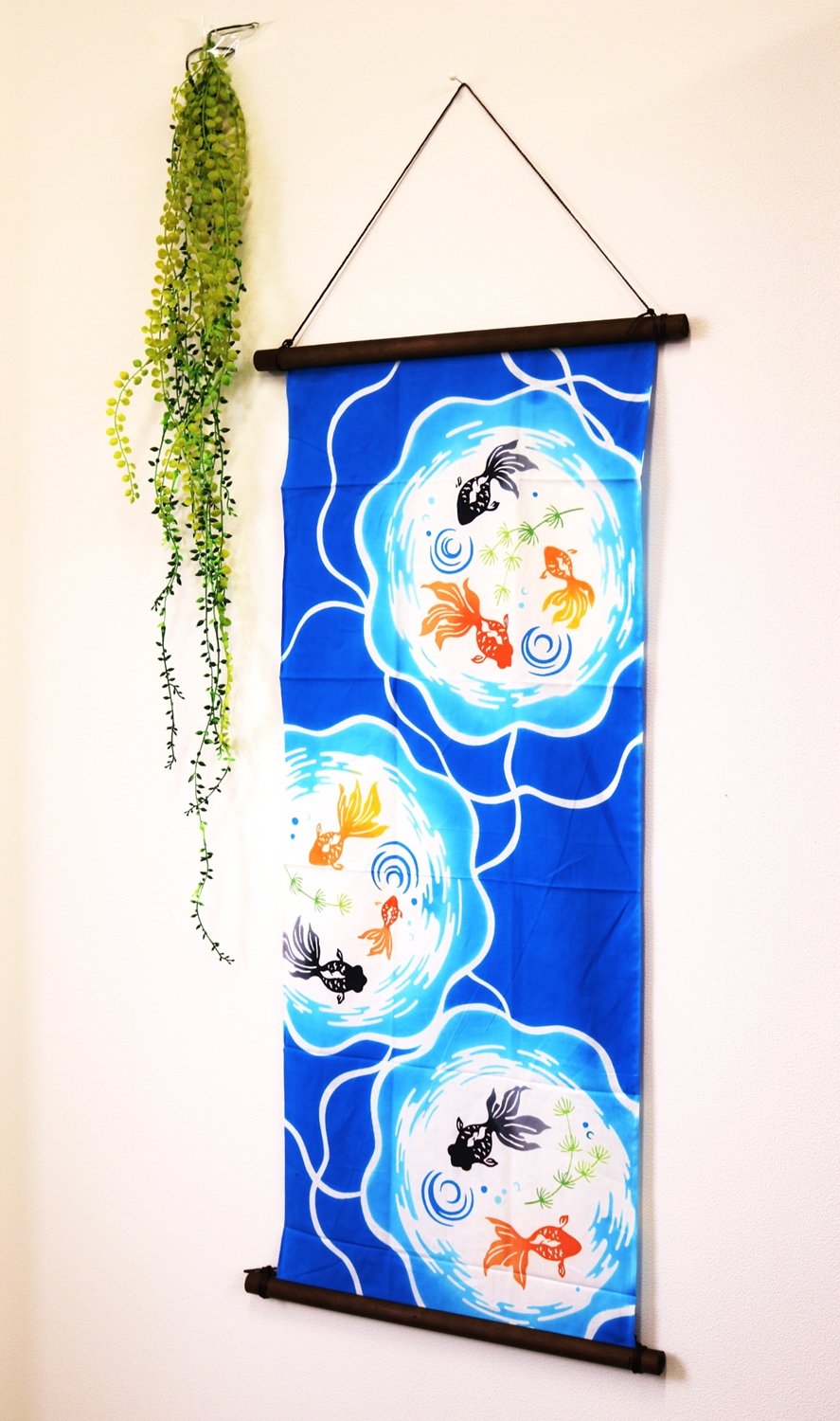 Miyamoto-Towel Traditionelle japanische Handtuch Tenugui kingyobachi