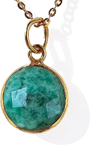 Miniatura 16 de Collar con colgante redondo, piedras preciosas naturales, labradorita, piedra lunar arcoíris, cristal, cuarzo rosa, amatista, citrino, plata de ley,