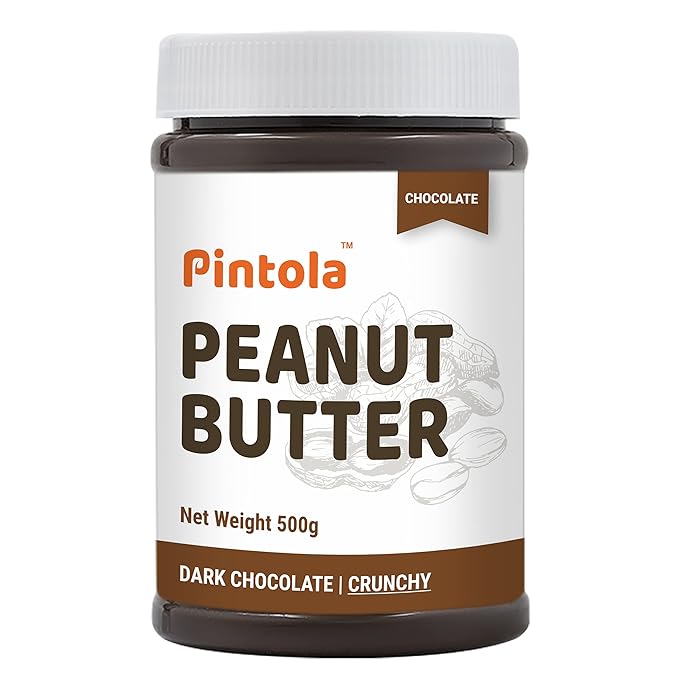Pintola Dark Chocolate Peanut Butter (500g) (Crunchy) NO Cholesterol