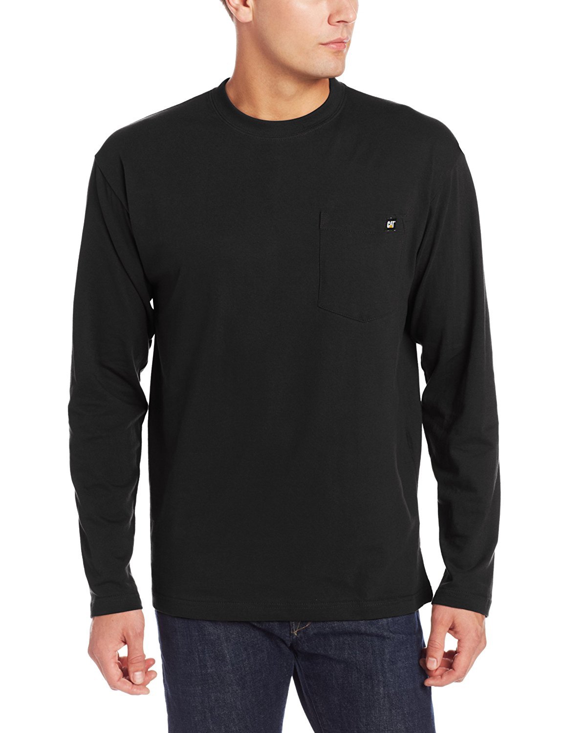 caterpillarBig and Tall Men's Label Pocket T-Shirt