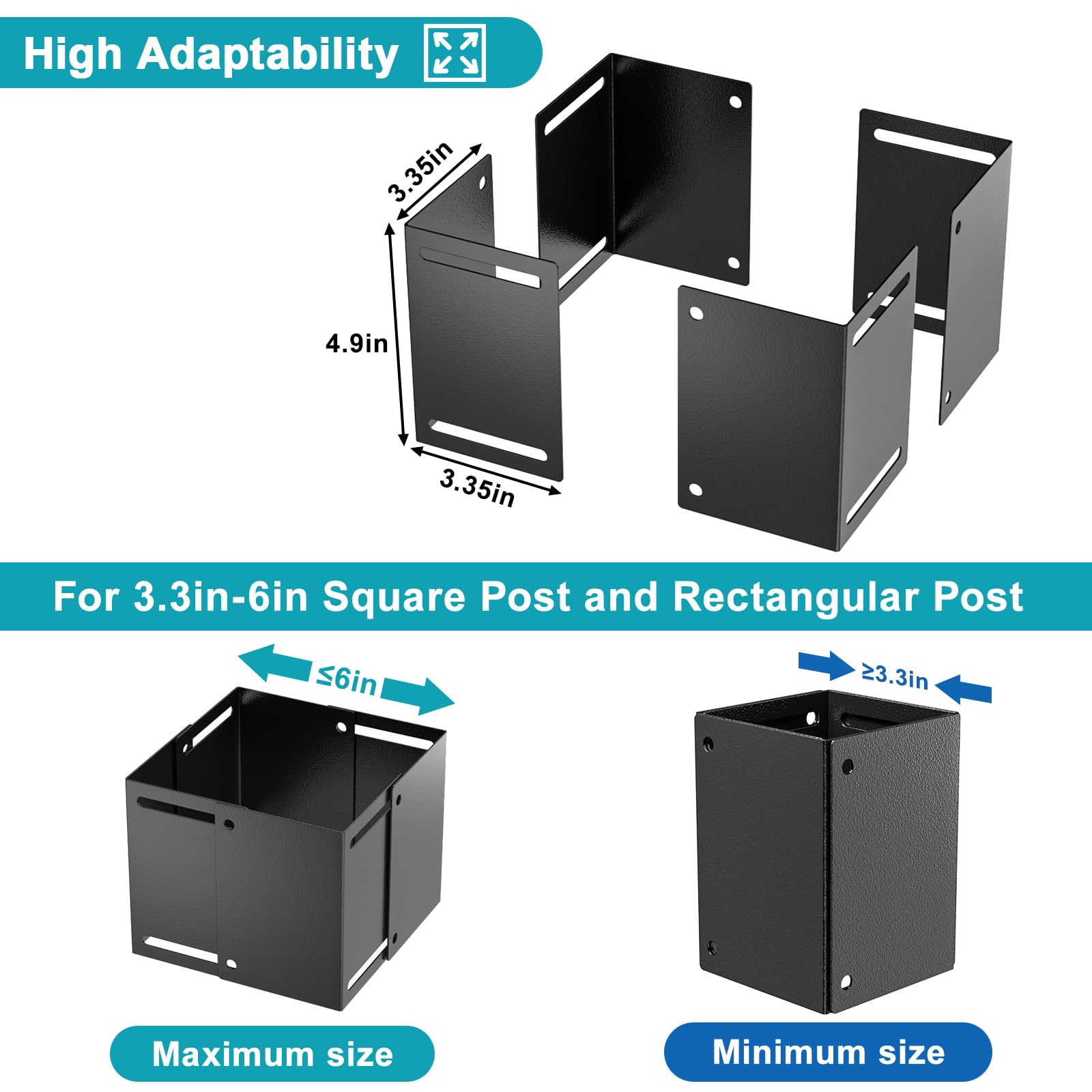 Snapklik.com : FMhotu Post Base Protectors