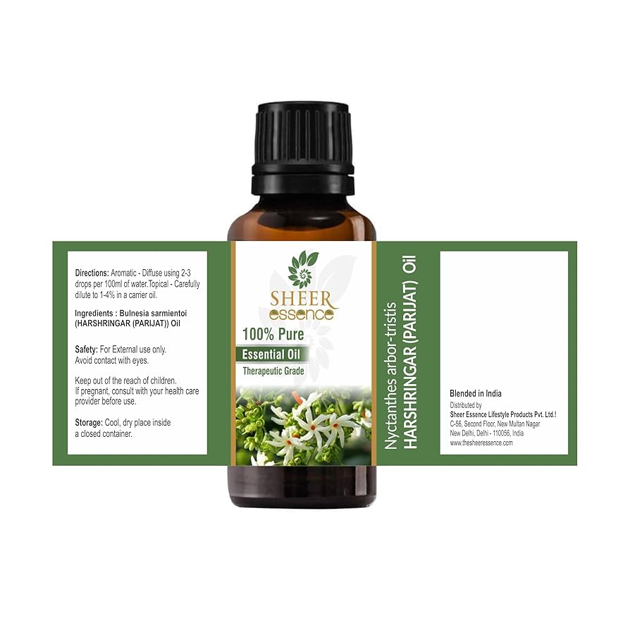 Amazon.com: Harshringar (Parijat) Oil (Nyctanthes Arbor