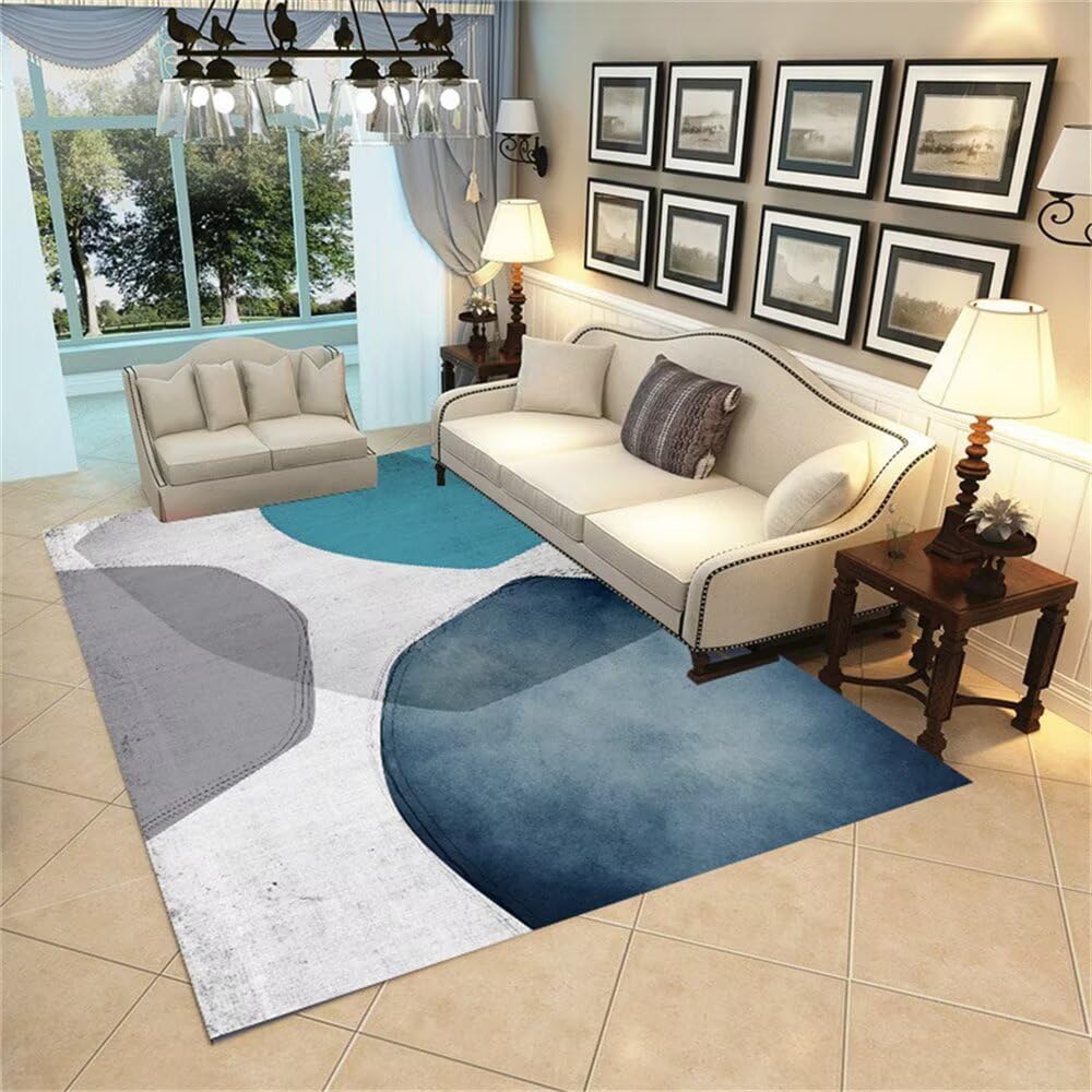 Tapis lavable en machine anti vibration pour chambre ado et terrasse