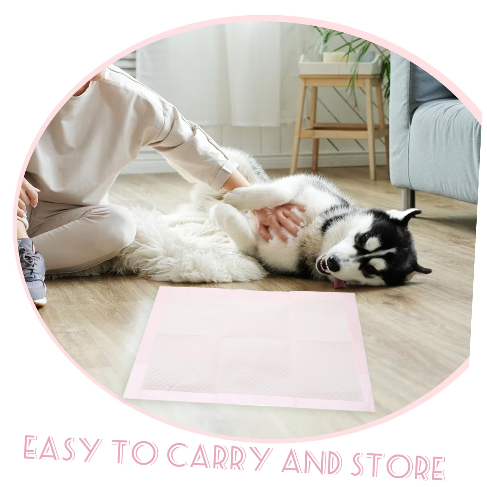 Toyvian 100piezas Tapete De Entrenamiento para Mascotas Empapadores Desechables para Perros Empapadores para Cachorros Pequeños Casa para Entrenamiento De Mascotas para Orinales