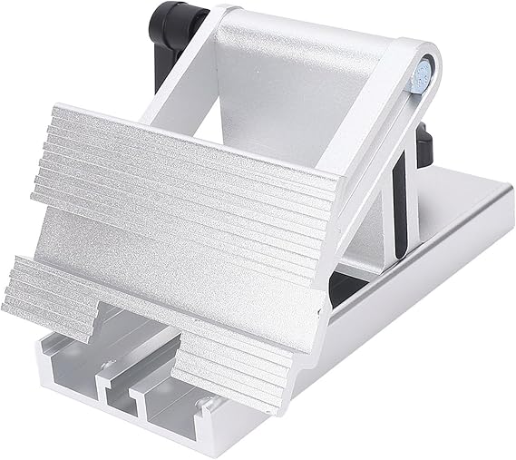 Metal Grinder Sharpening Jig Bench Grinder Adjustable Replacement Tool Rest Sharpening Jig for 6in 8in Bench Grinders and Sanders (Silver)