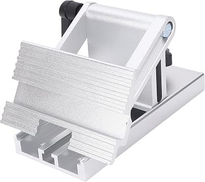 Metal Grinder Sharpening Jig Bench Grinder Adjustable Replacement Tool Rest Sharpening Jig for 6in 8in Bench Grinders and Sanders (Silver)