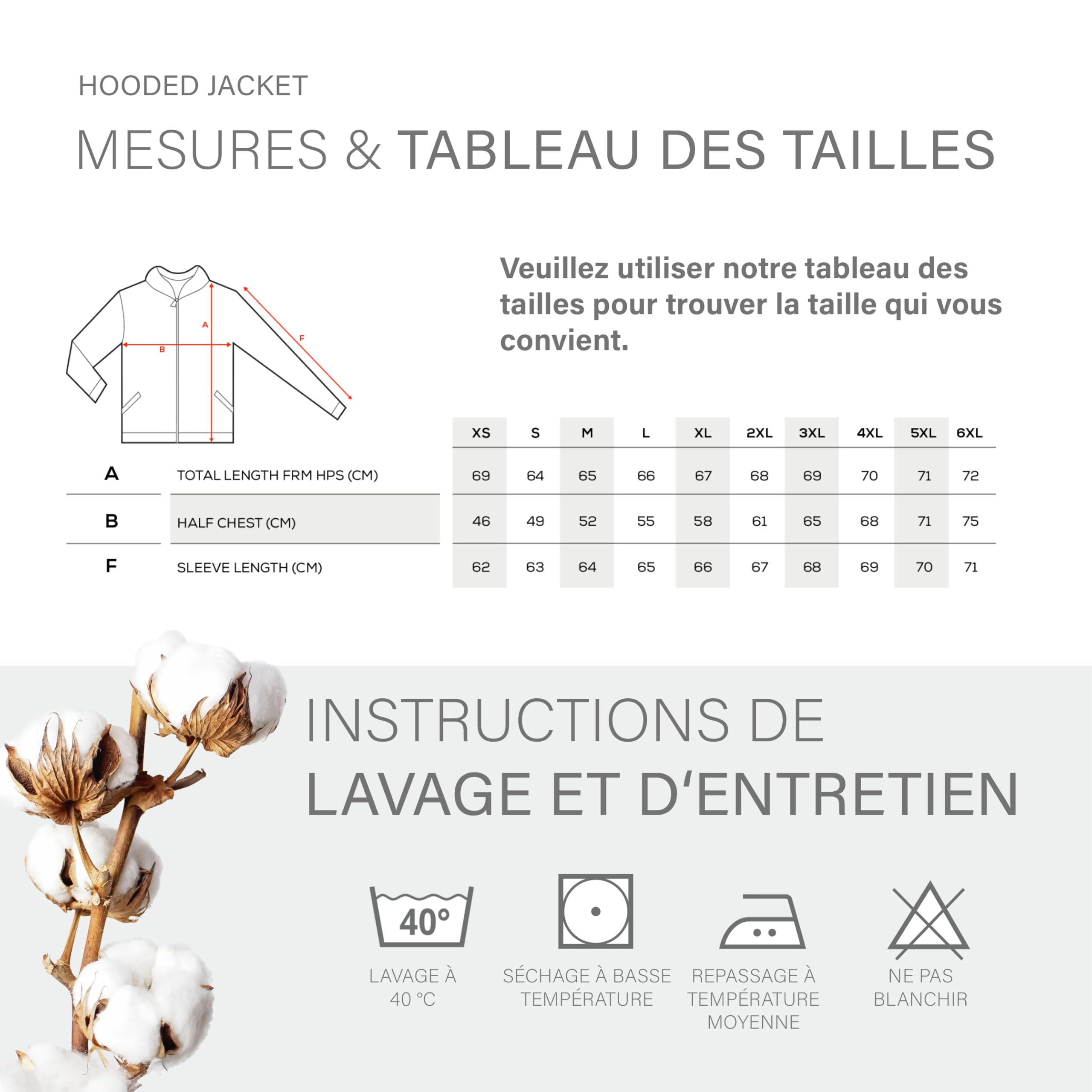 HRM Jacket F Hoodie Femme (Lot de 1)