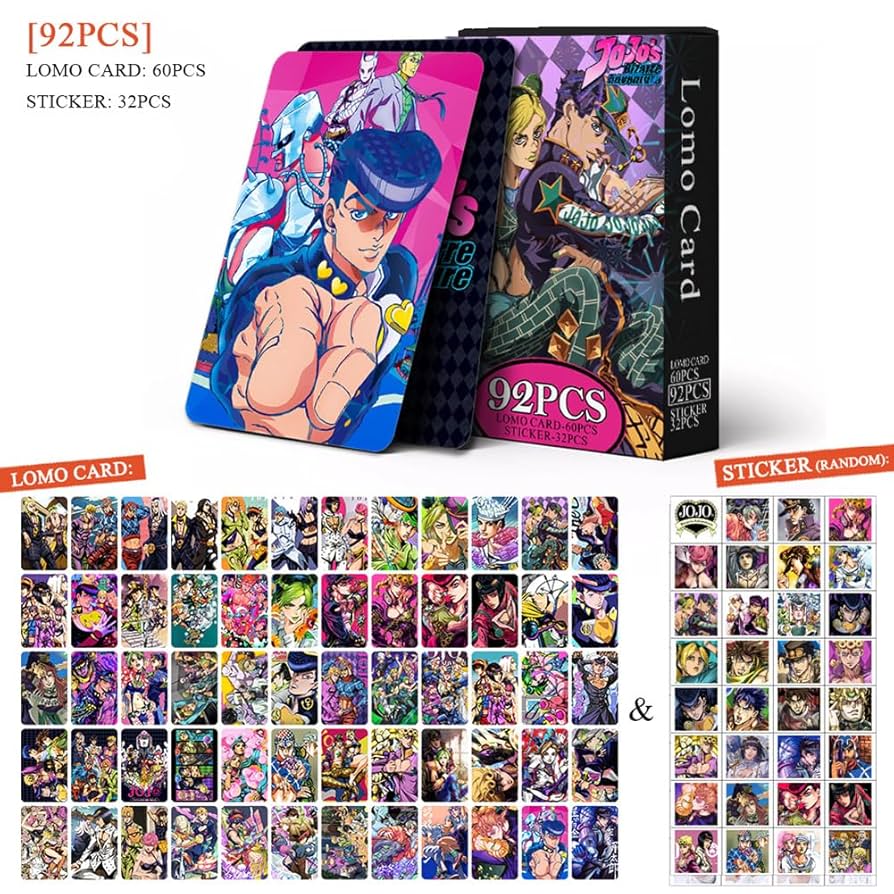 ジョジョの奇妙な冒険 キャラクターシール、カードまとめ売り ジョジョの奇妙な冒険 キャラクターシール、カードまとめ売り