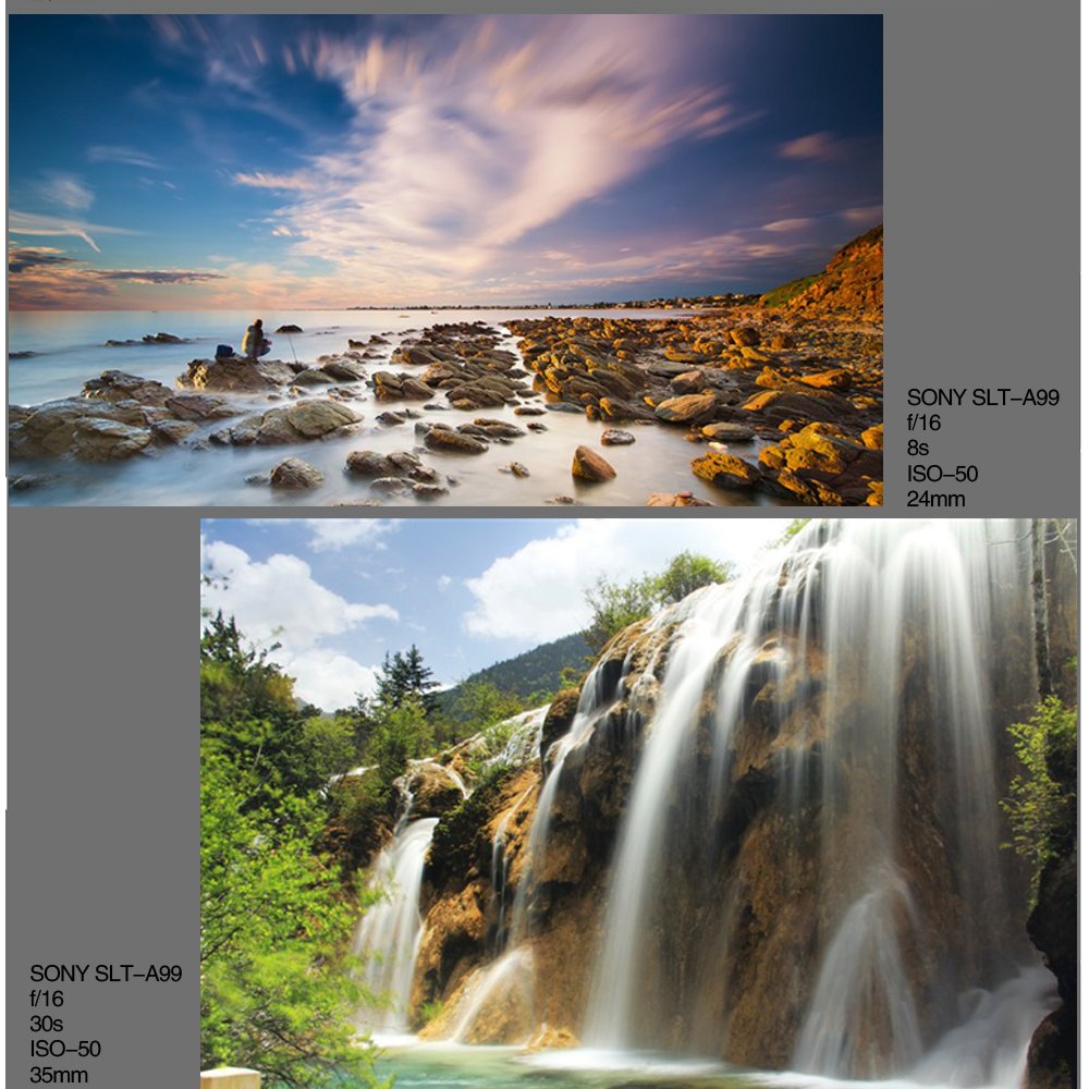 Filtro ZOMEI 58mm Sfumato Grigio Neutro (Graduated Grey) Ultra Sottile Per Obiettivi Fotografici - 3