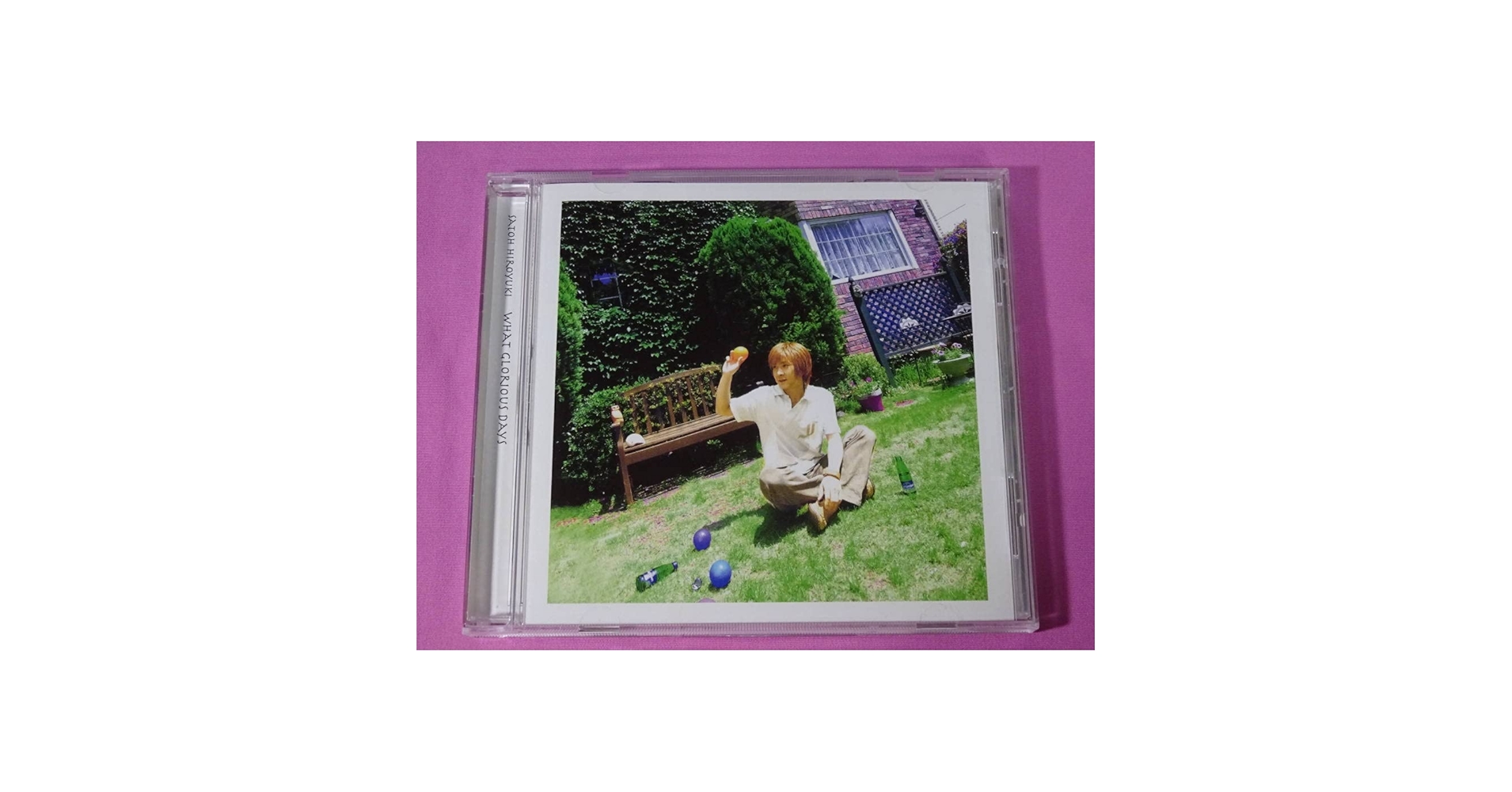 光GENJI 佐藤寛之 CD WHAT GLORIOUS DAYS レア　美品 光GENJI 佐藤寛之 CD WHAT GLORIOUS DAYS レア 美品 - メルカリ