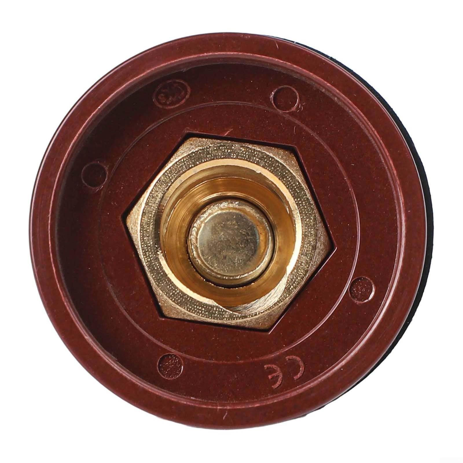 Conector de panel de cable de soldadura y juego de zócalos 10-25/35-50/50-70 Conector rápido Máquina de soldadura 1 unids (DKJ 35-50)