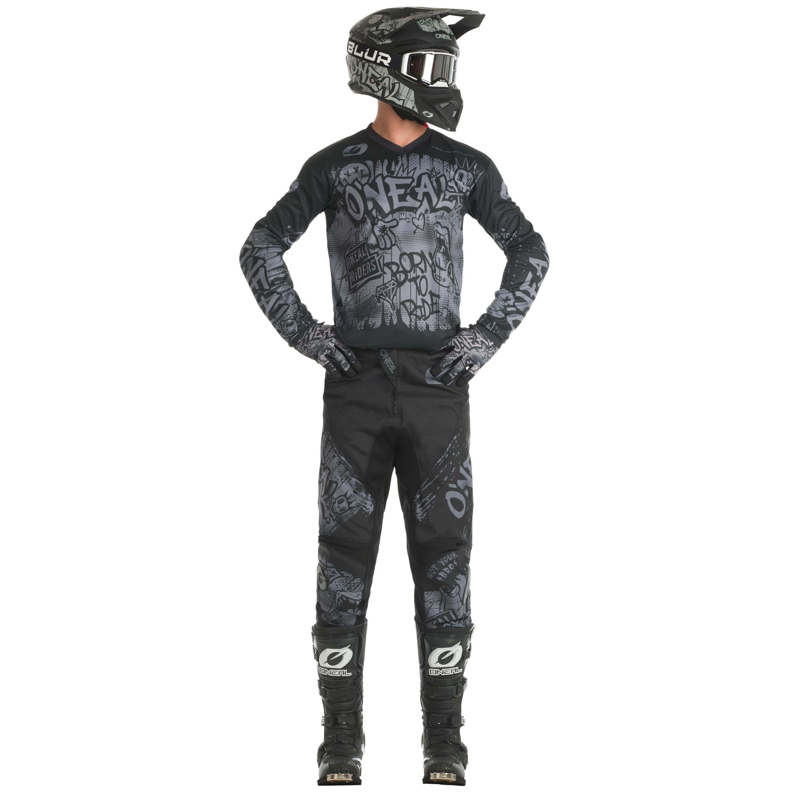 O'NEAL Element Jersey - Maglia Rancid Black/Gray XXL