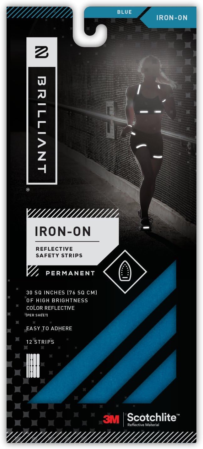 ブリリアント リフレクティブ(Brilliant Reflective) アウトドア ランニング 反射材 リフレクティブ 夜間 安全 高視認性