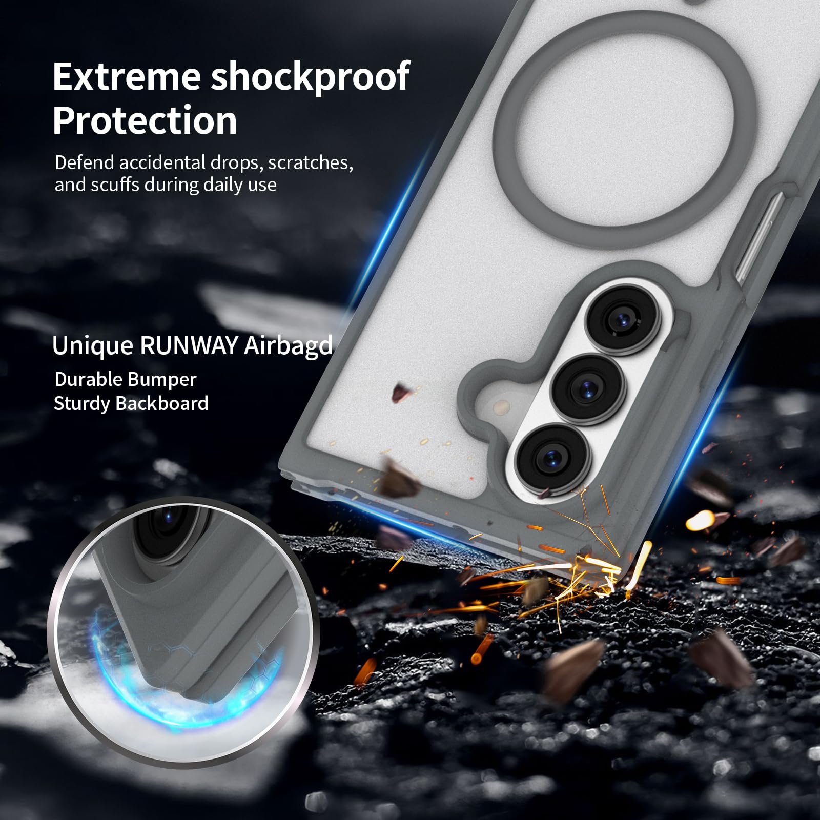 Custodia magnetica per Samsung Galaxy Z Fold 8 Ultra, adatta per MagSafe