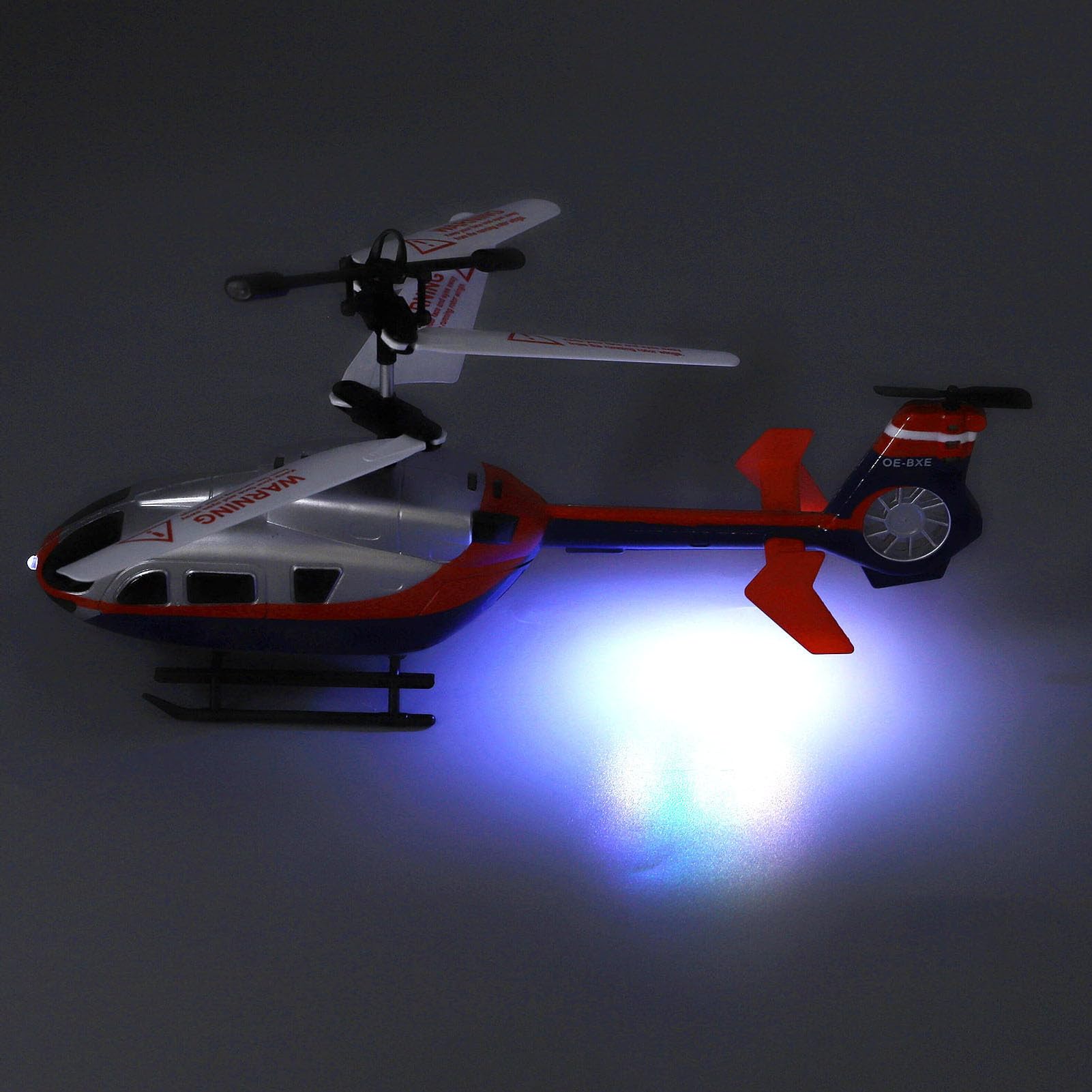Gonetre Helicóptero De Control Remoto De Aleación a Prueba De Golpes con Carga USB, Avión De Juguete RC con Luces, Mantenimiento De Altitud para Adultos y Niños