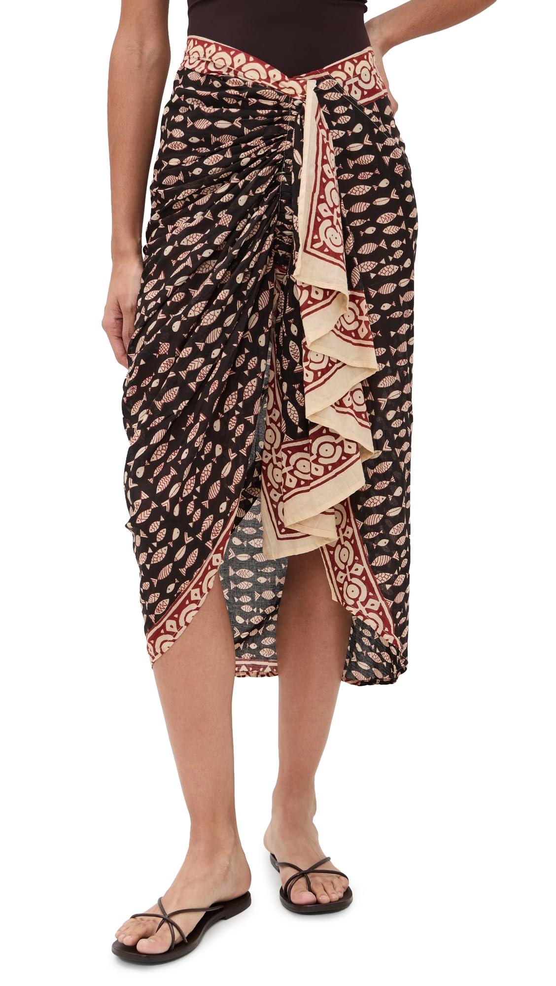 Womens Greta Pareo Skirt