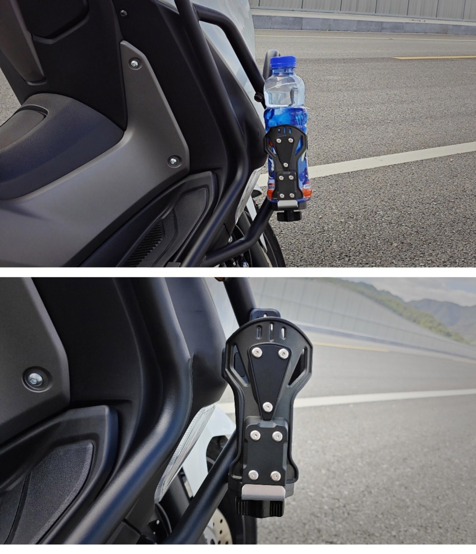 Soporte para Bebidas de Moto para Honda Rebel 500 300 CMX500 CMX300 CMX, Porta Vasos Ajustable, Soporte para Botellas de Agua Antideslizante para Motoristas, Moto Accesorios