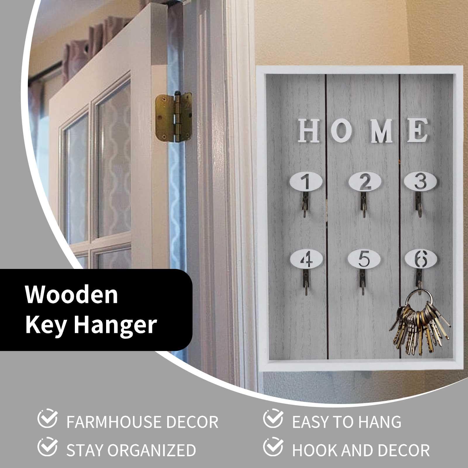 KiaoTime Ganci Appendiabiti Da Parete In Ghisa Rustica Vintage Con Ancora, Ganci Da Parete Decorativi Da Parete In Metallo Anticato Shabby Chic Per Casa, Bagno, Asciugamani, Cappotti - Foto 12