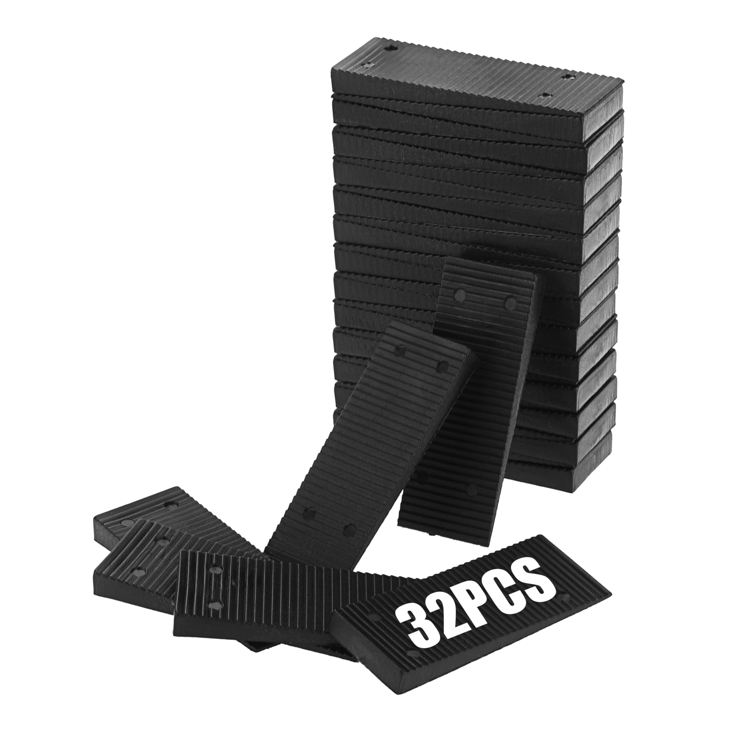 SUMNACON 32 Packs Plastic Composite Shims Leveling Wedges