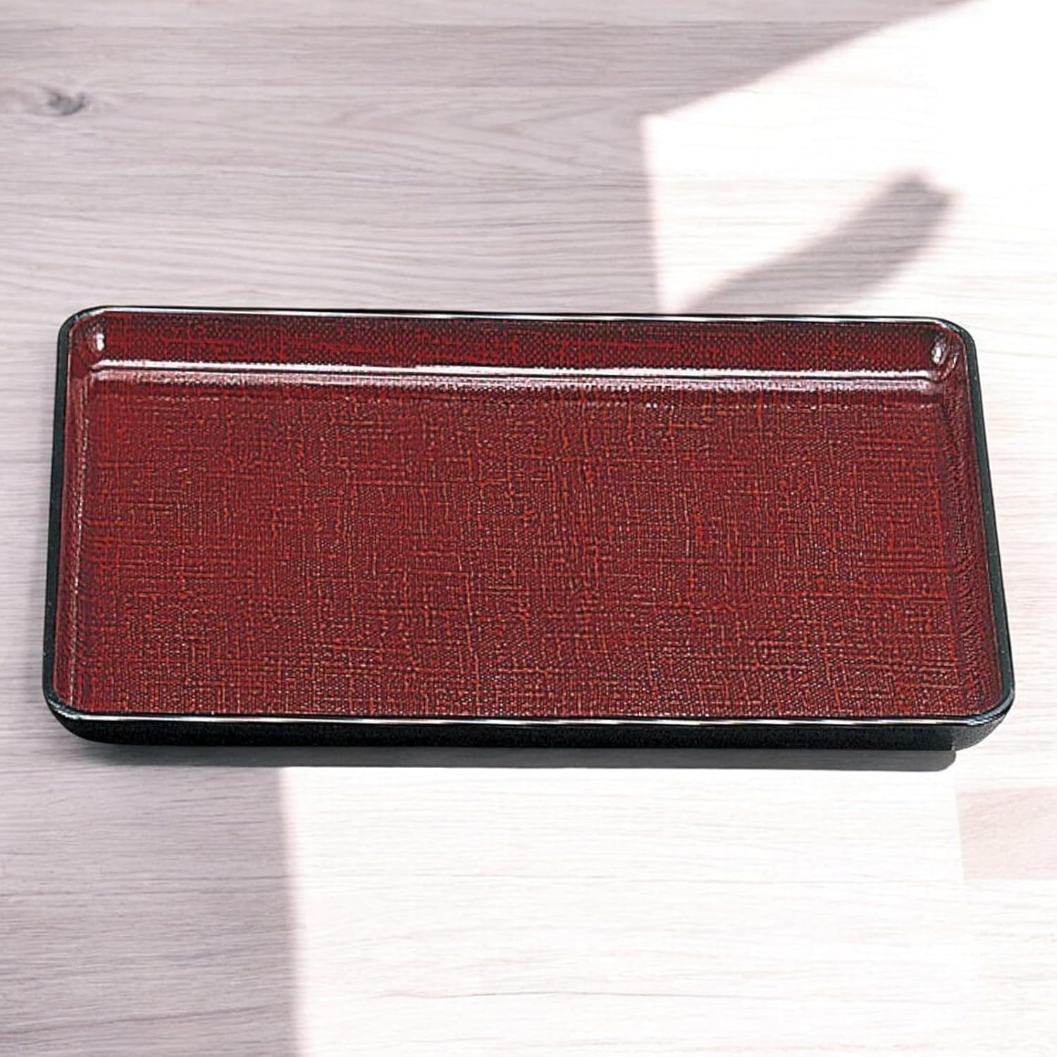 J-Kitchens Obon 5 Gauge Heat Resistant Long Handle Strainer, Tray (Bon Tray, Bon), Sitting Skid, 17.7 inches (45 cm), Heat Resistant Lacquer (ABS Resin), Made in Japan, Dishwasher Safe