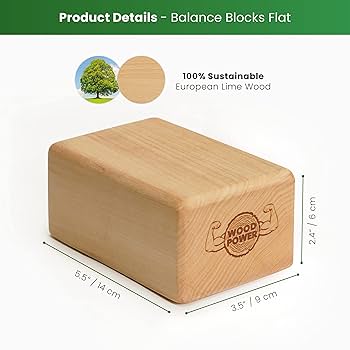 Amazon | WOODPOWER バランスブロック - 逆立ちブロック&ヨガ