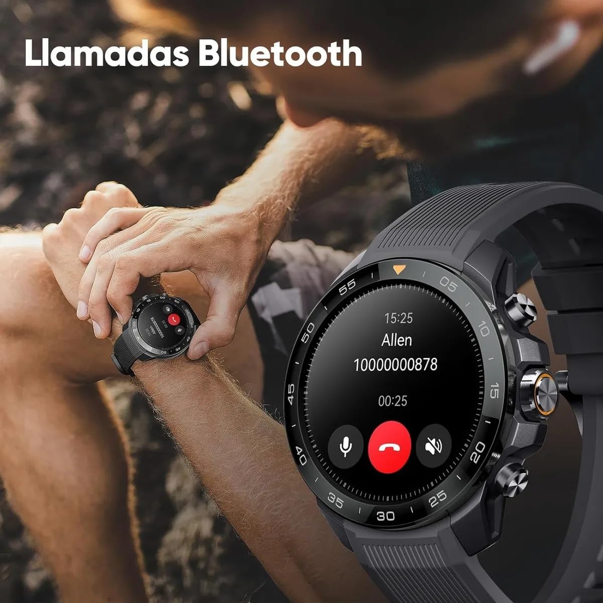 Mibro GS Explorer S | Montre de plongée, appel Bluetooth et étanche 10 ATM
