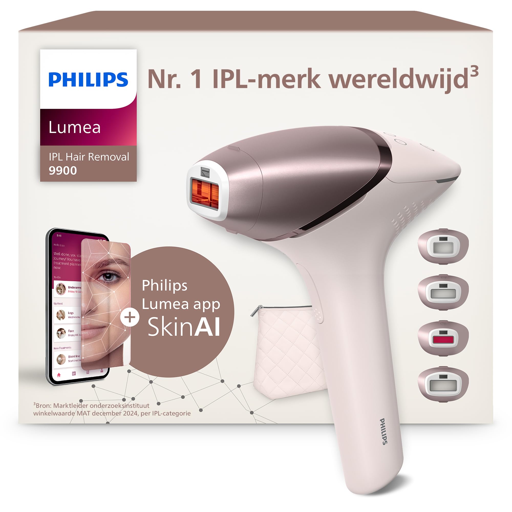 Philips Lumea IPL-ontharingsapparaat 9900-serie