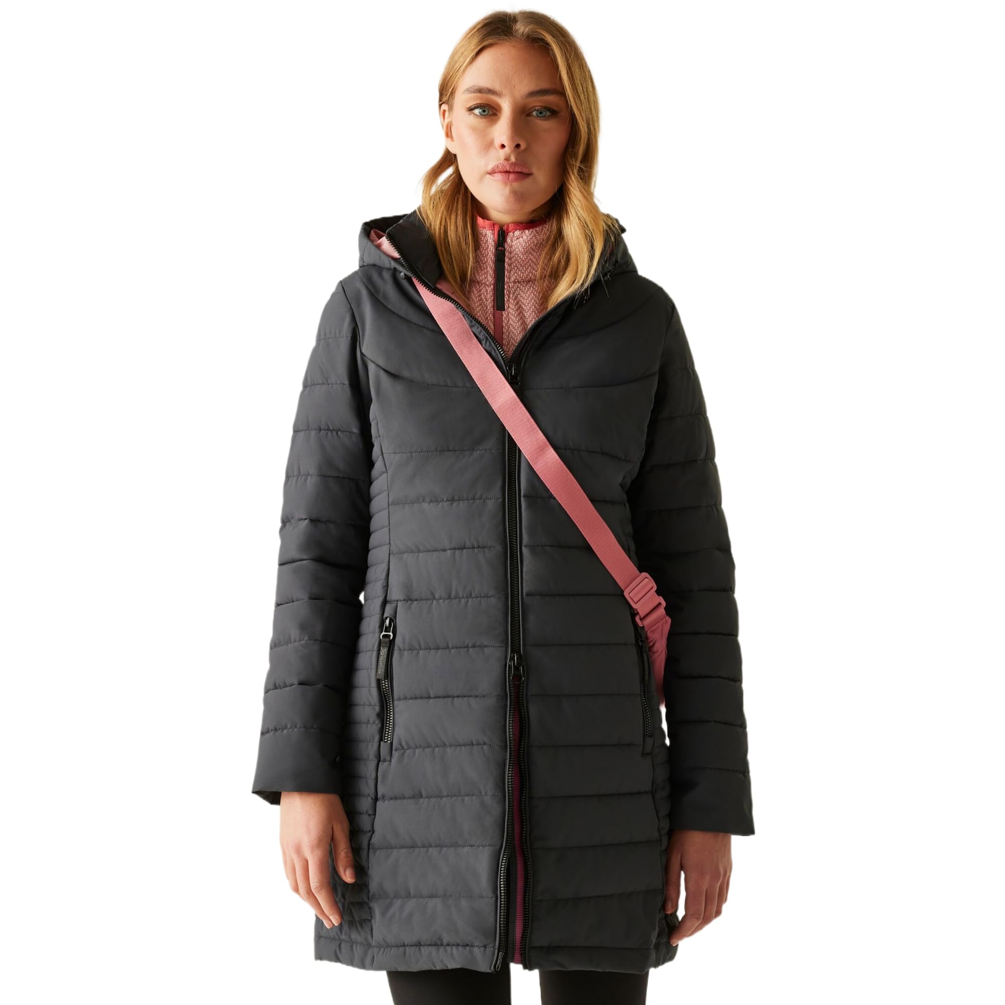Regatta Women's Seal Grey/Dusty Rose Andria Jacket