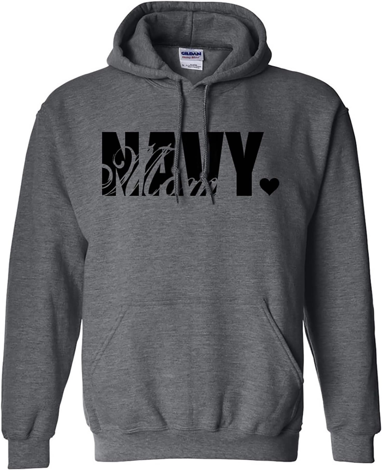 zerogravitee Navy Mom Hooded Sweatshirt
