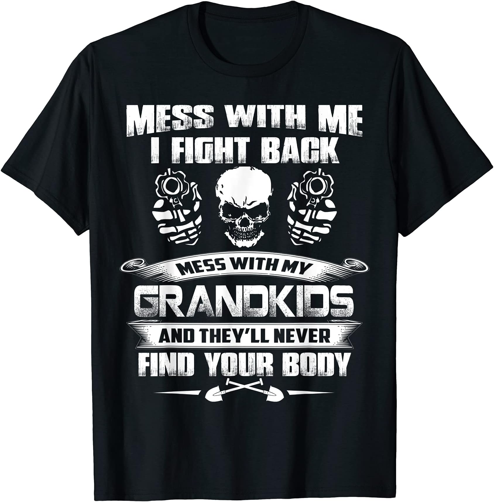 I love My Grandkids Funny T-shirt for Papa Nana