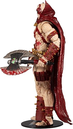 Miniatura 2 de McFarlane Toys Mortal Kombat Spawn Blood Feud Hunter Skin Figura de acción de 7 pulgadas, multicolor
