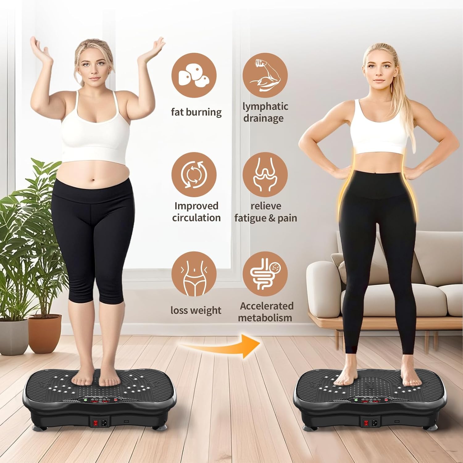 Vibration Plate Exercise Machine,Vibration Plate For Lymphat...