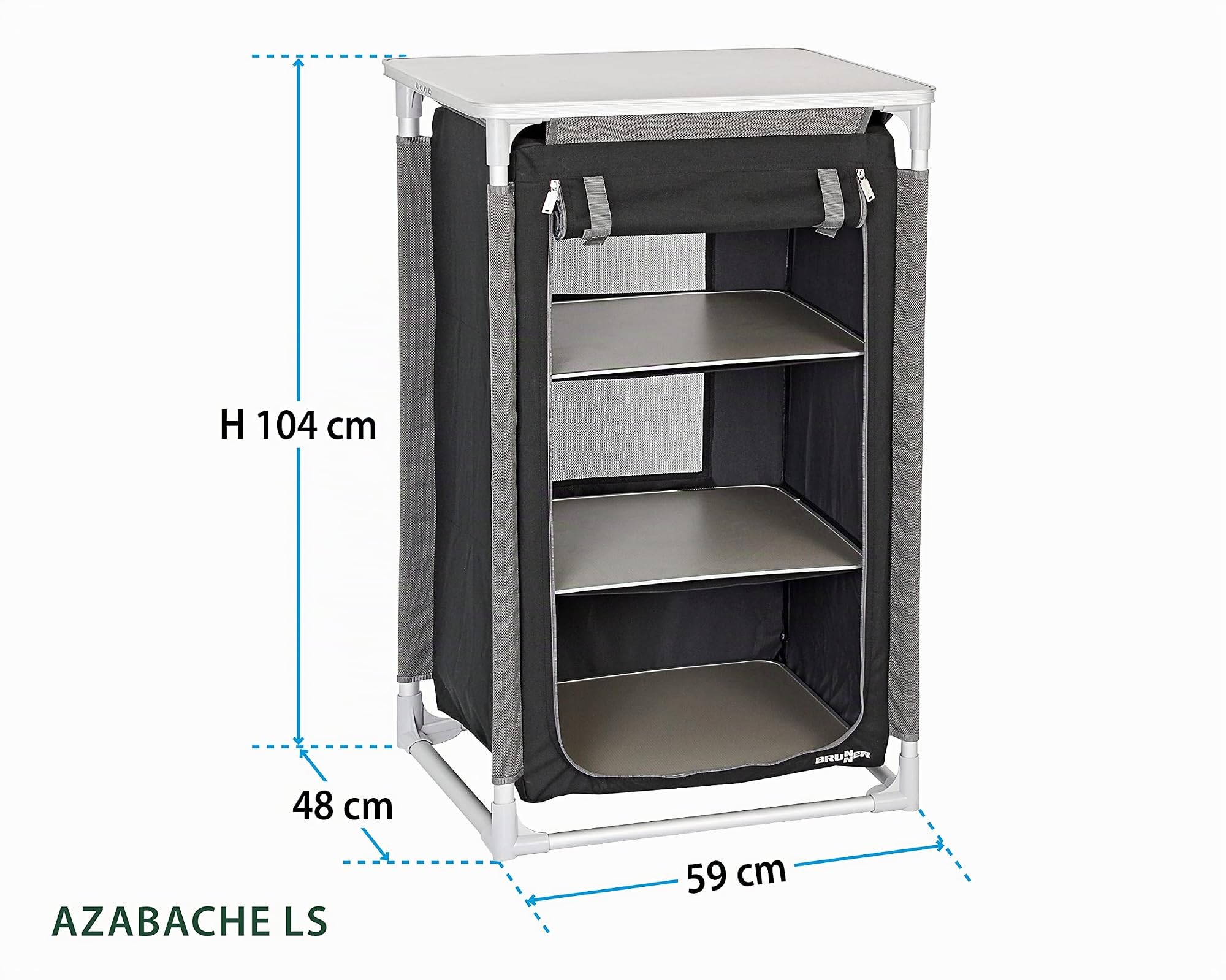 BRUNNER Campingschrank Azabache LS