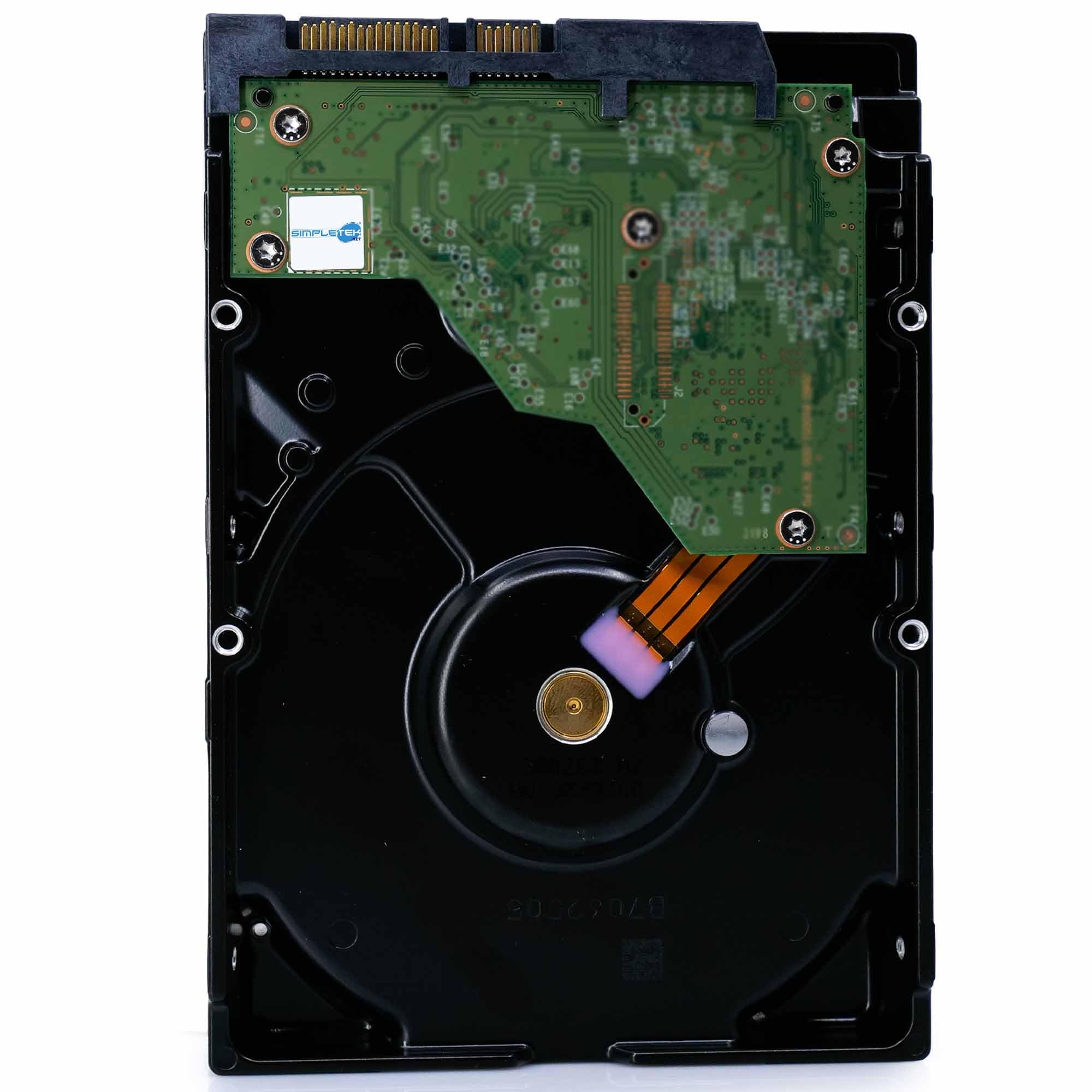 SIMPLETEK - HDD interno 6TB 3.5 SATA III 5400RPM CMR (Ricondizionato) | lettura 366MB/s, scrittura 175MB/s, trasferimento 6Gbps, NCQ, SMART SCT, TRIM, cache scrittura volatile