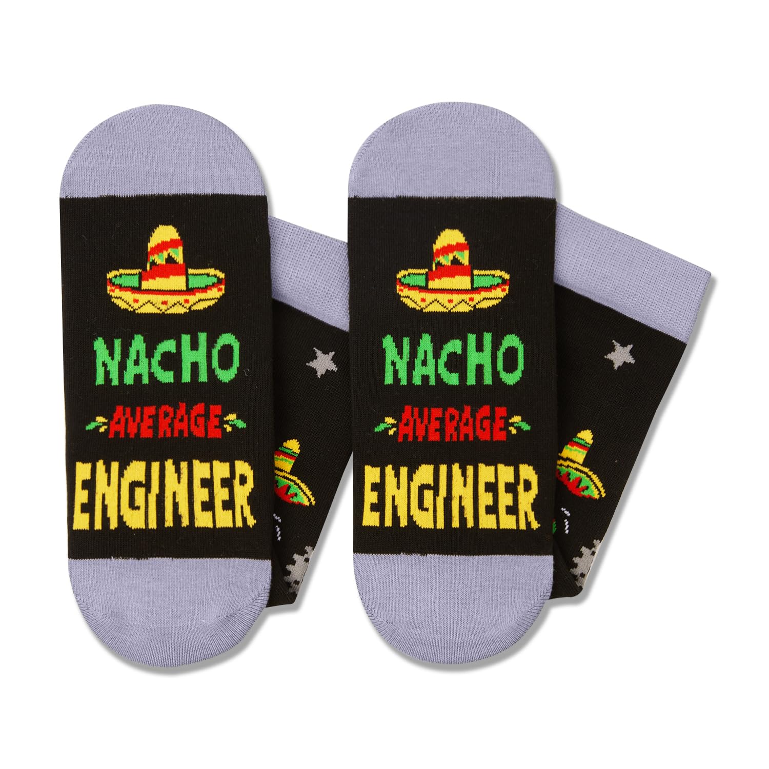HAPPYPOP Gifts for Coach Boss Cop - Artist Lawyer Police Firefighter Socks for Men Women