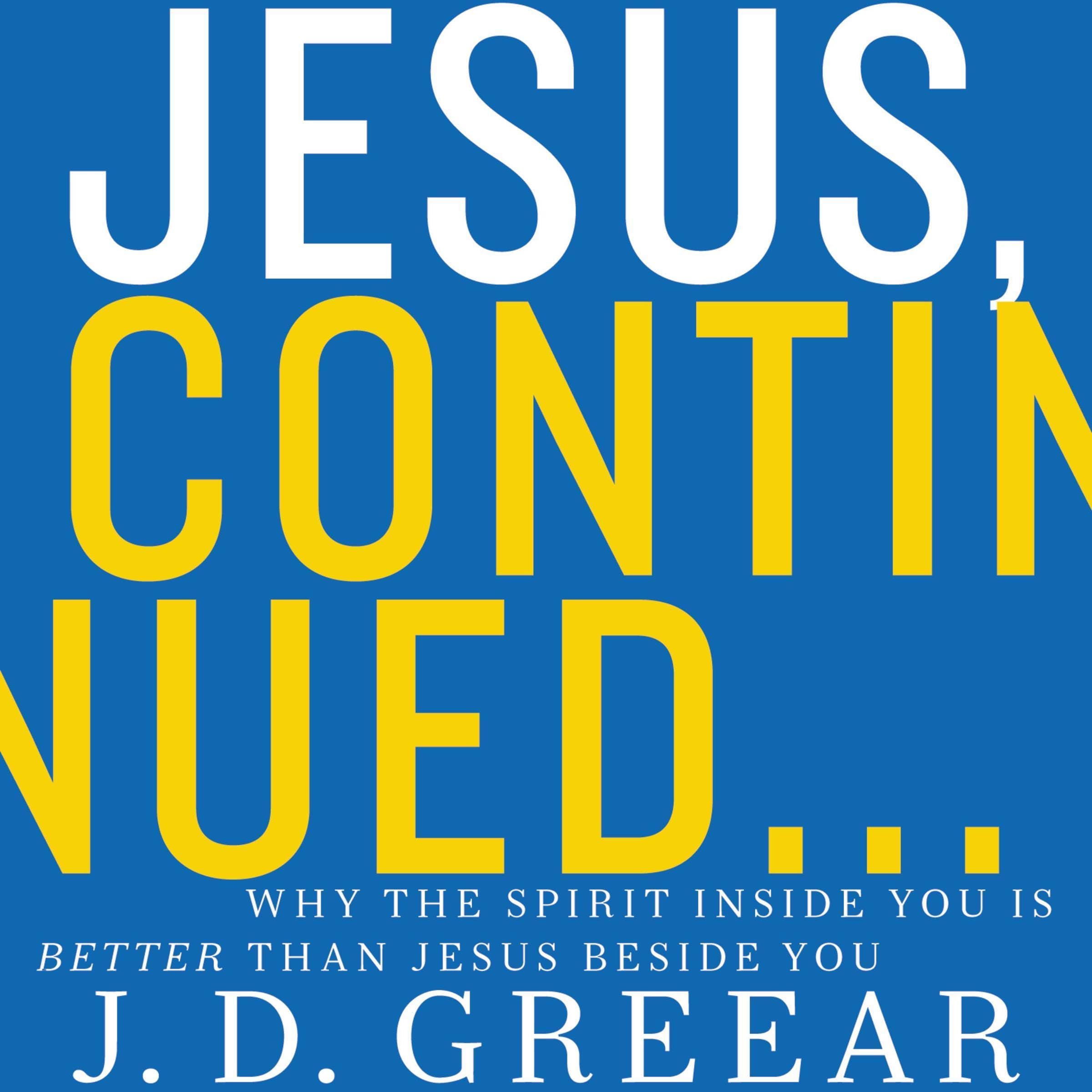 Cover art for Jesus, Continued...
