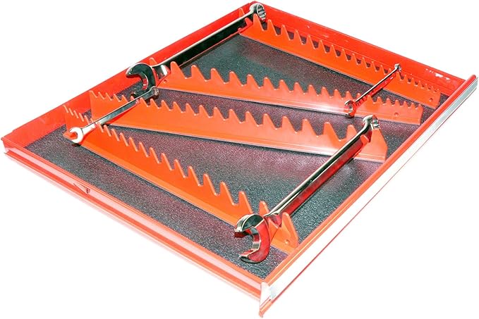 Set de Rieles para Llaves Ernst Manufacturing con Imán, 40 Herramientas, Rojo miniatura 3