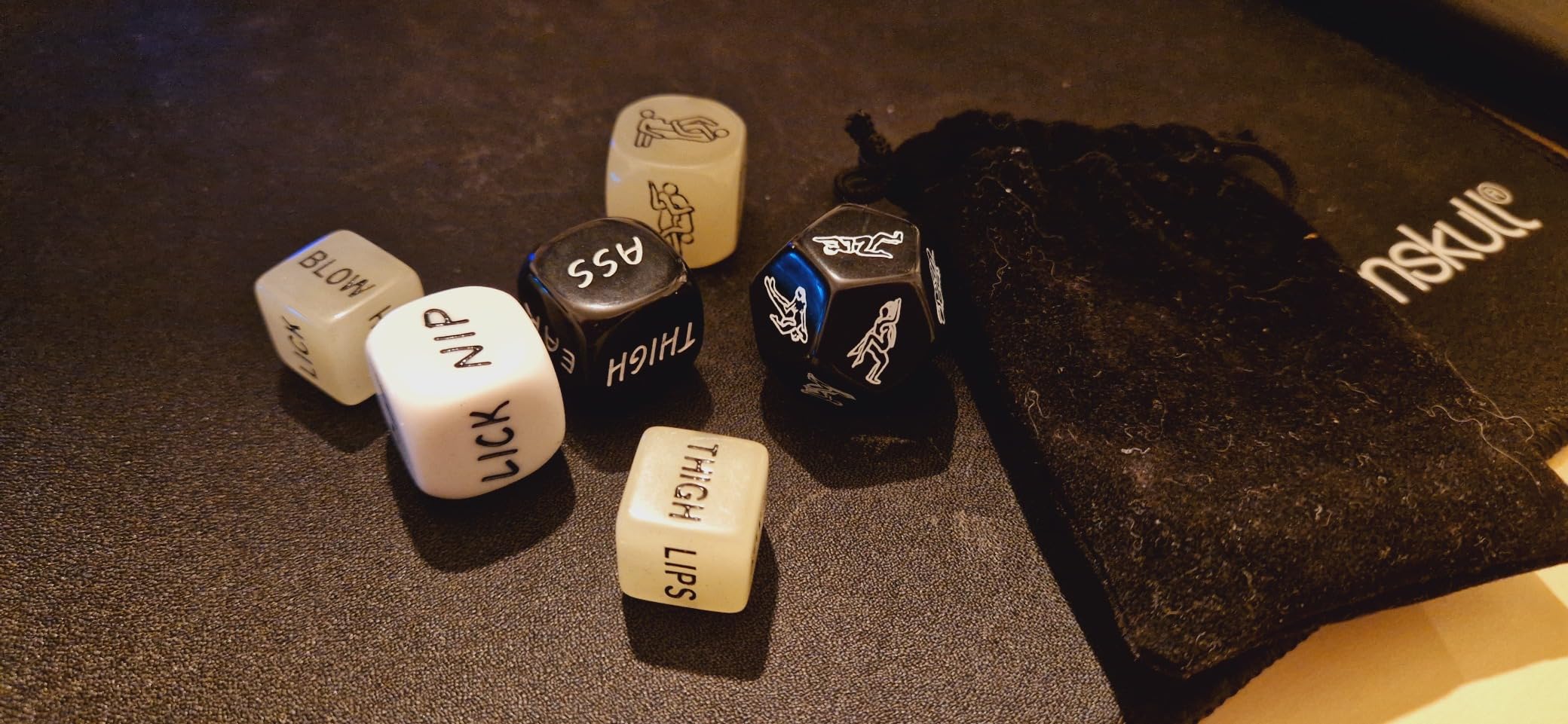 Sex Dice Games 6pcs, Dices with Sex Positions, Sex Naughty Dice for ...