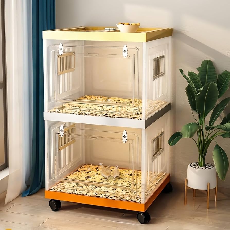 Amazon | KOVOLハムスター ケージ 爬虫類 ケージ 組み立てが簡単