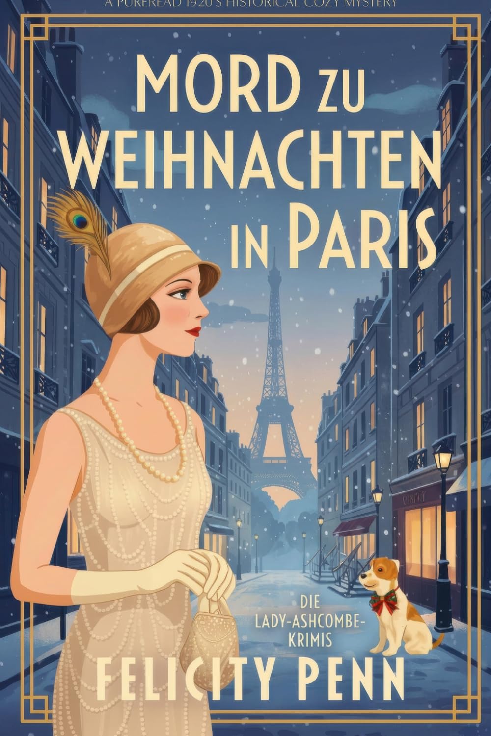 Mord zu Weihnachten in Paris: Großdruckausgabe (Die Lady-Ashcombe-Krimis Großdruckausgabe)