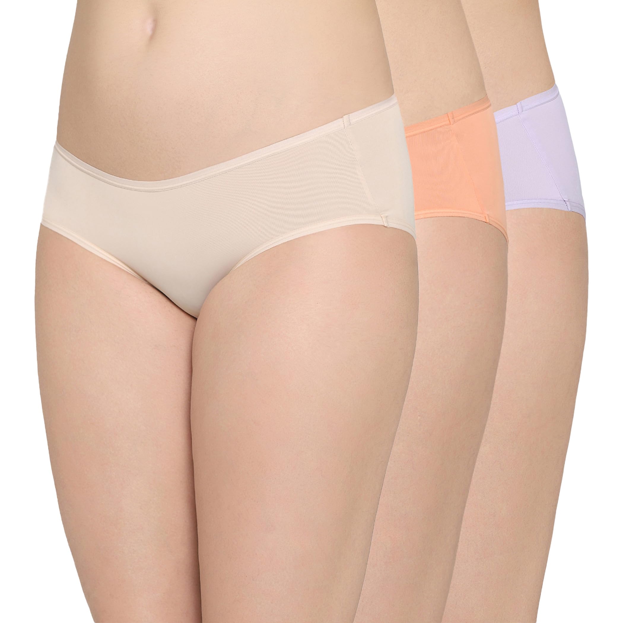 wacoal Women’s Quick Dry| Mid Waist|Medium Coverage|Everyday Wear|Pack of 3| Hipster Panty-picture-32